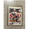 Image 1 : Dave Manson - Autographed Hockeyu Card