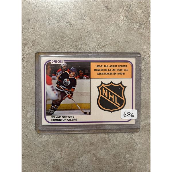 Wayne Gretzky - NHL Assist Leader - 1980-81