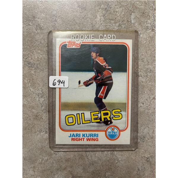 Jari Kurri - Rookie Card