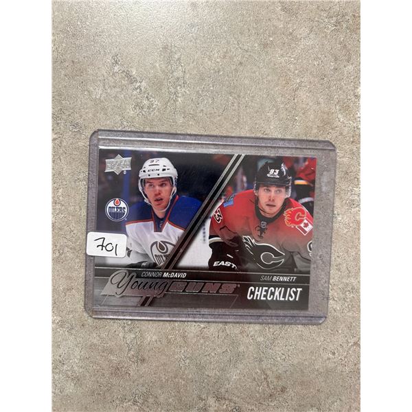 Connor McDavid - Young Guns Rookie Card Checklist