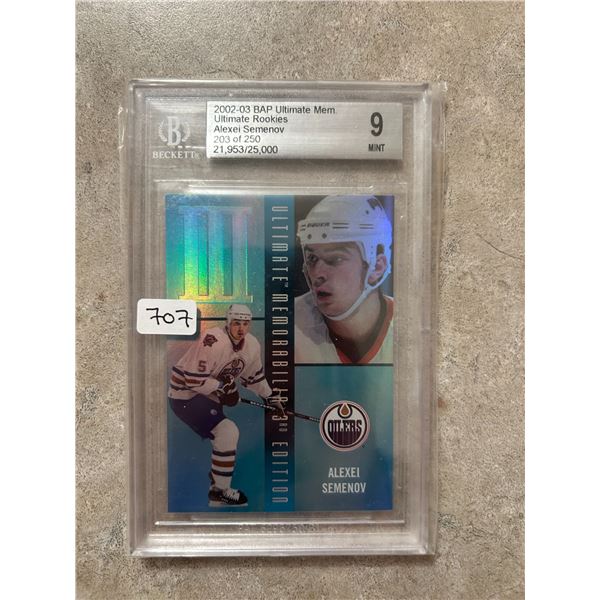 Alexei Semenov - Rookie Card - Graded Mint