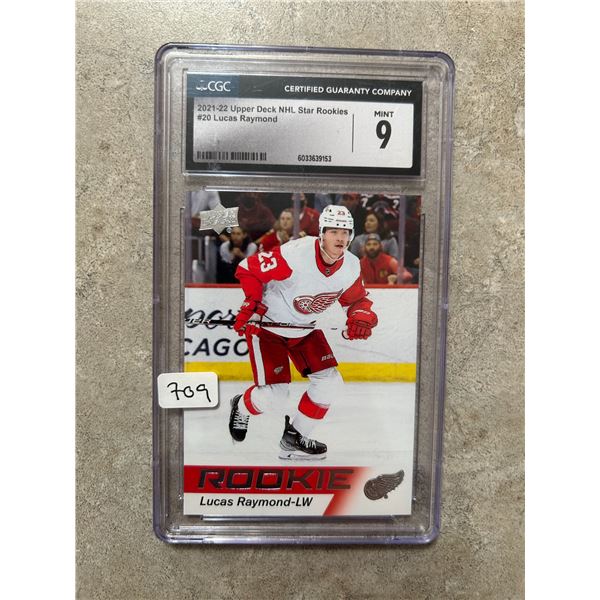 Lucas Raymond - Rookie Card - Graded Mint