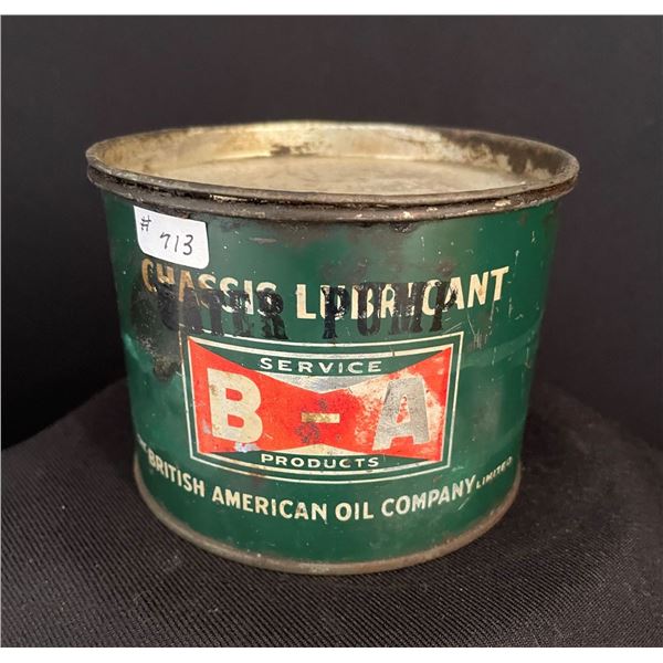 LOT # 713......1 lb. B/A (Bowtie) Grease Tin