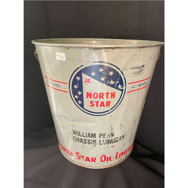 LOT # 720.....25 lb. North Star (William Penn) Grease Pail