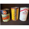 Image 2 : LOT # 734...3 Quart Oil Cans. RISLONE, GULF & PACIFIC 66.