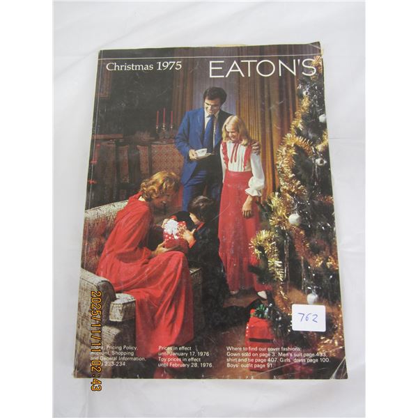 762. Eaton's 1975 Christmas Catalogue