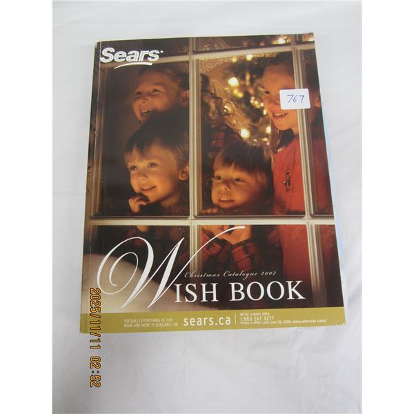 767. 2007 Sears Wish Book Christmas Catalogue