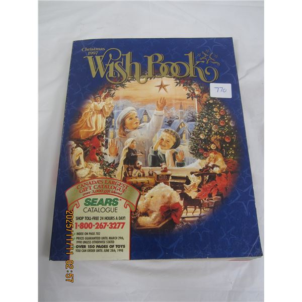 770. 1997 Sears Wish Book Christmas Catalogue