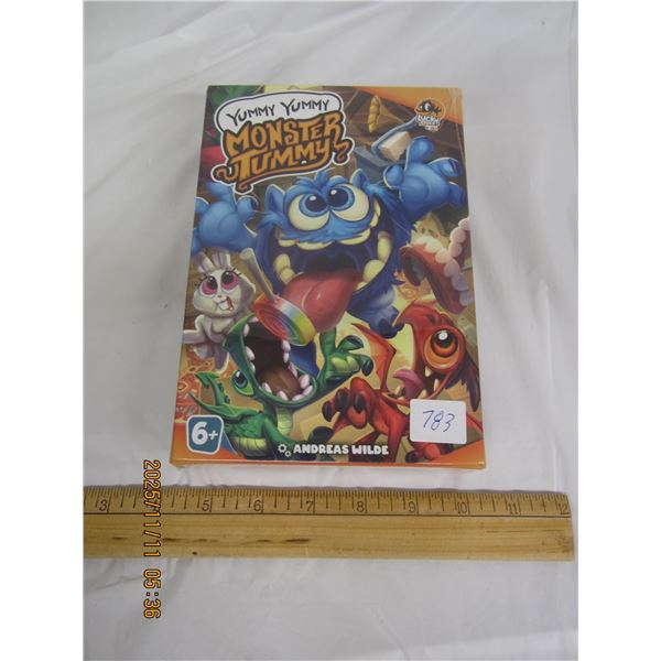 783. Yummy Yummy Monster Tummy Card Game Sealed
