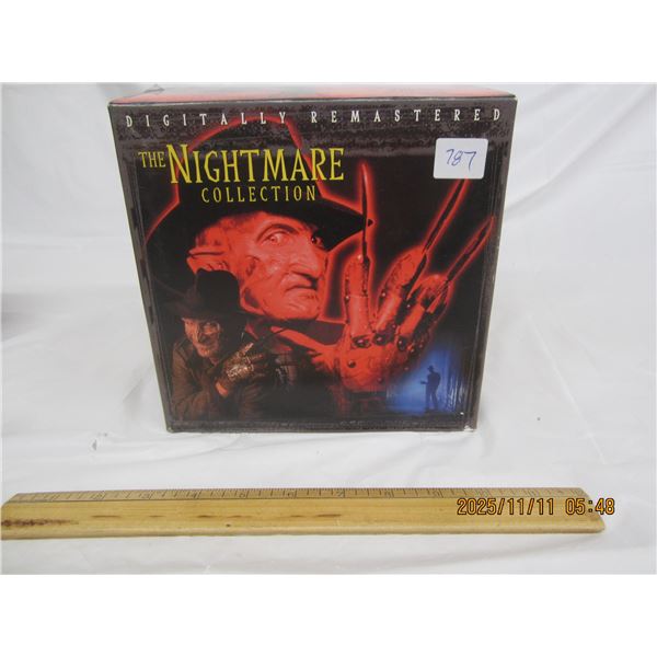787. Original VHS The Nightmare Collection Nightmare on Elm Street 7 VHS Tape Collection Rare Item