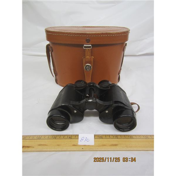 830. Vintage Oceans Binoculars with Case