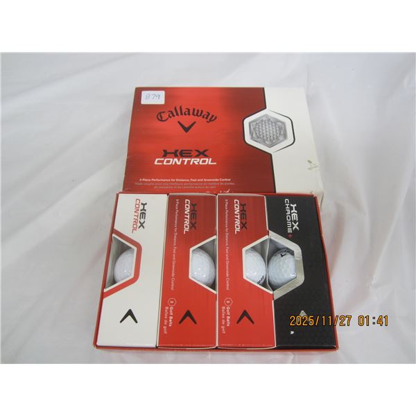 879. Full Box of Galloway Hex Control Golf Balls