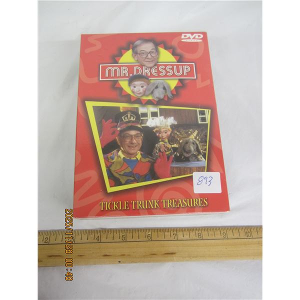 893. Factory Sealed Mr. Dressup Tickle Trunk Treasures DVD Set