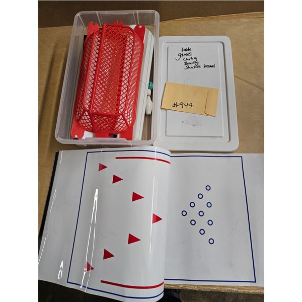 Table Games - Curling, Bowling, etc.