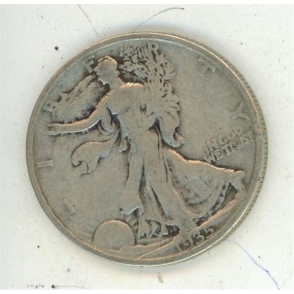 1935 U.S.A. Half Dollar.
