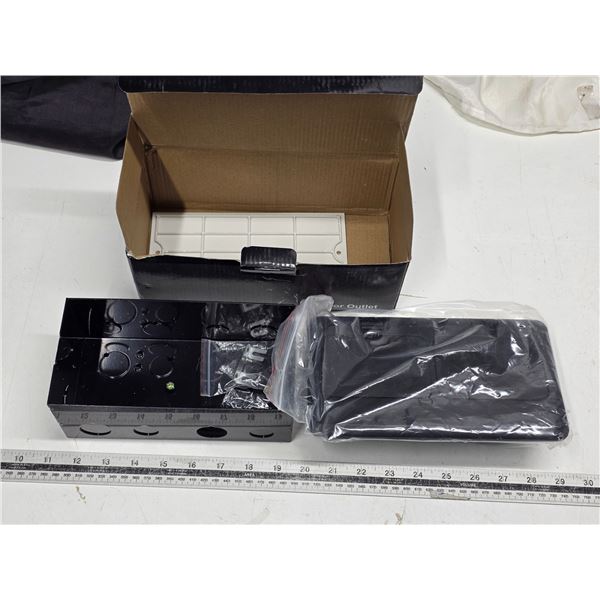 Floor outlet- 8"L