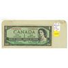 Image 1 : 1954 Modified Portrait $2 Replacement. Beattie-Rasminsky signatures. *A/Y Replacement Prefix. BC-37b
