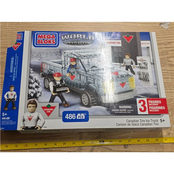 Mega bloks canadian tire set- may not be complete
