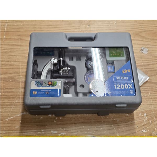 Kids 52 piece microscope set- missing pieces