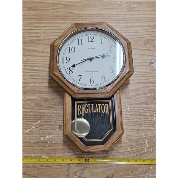 Ingraham chime clock- working