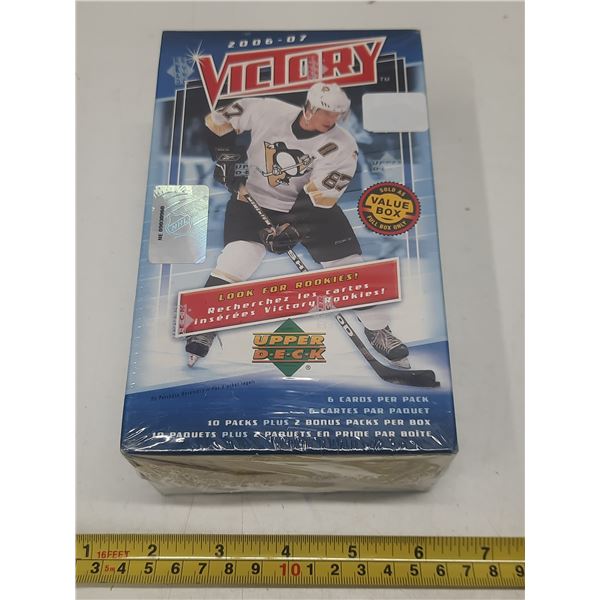 2006-07 Victory Upper Deck Hockey Cards Box. (Sealed Pack Never Open)