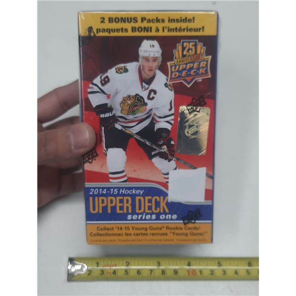 25th Anniversary 2014-15 Hockey Upper Deck Series 1 Cards. (Sealed Pack Never Open)