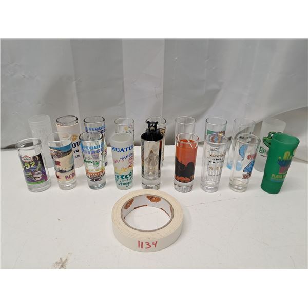 "glass wine cups" 20 piece