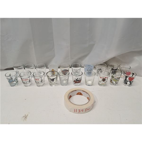 "glass wine cups" 20 piece