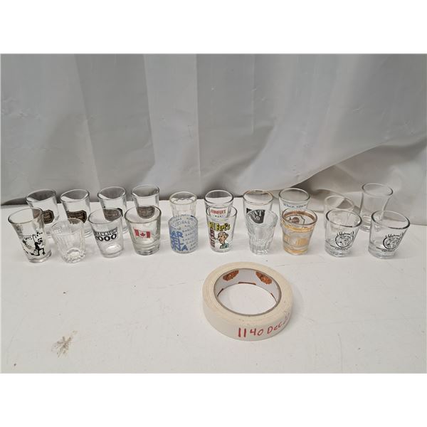 "glass wine cups" 20 piece