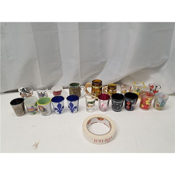 "glass wine cups" 20 piece