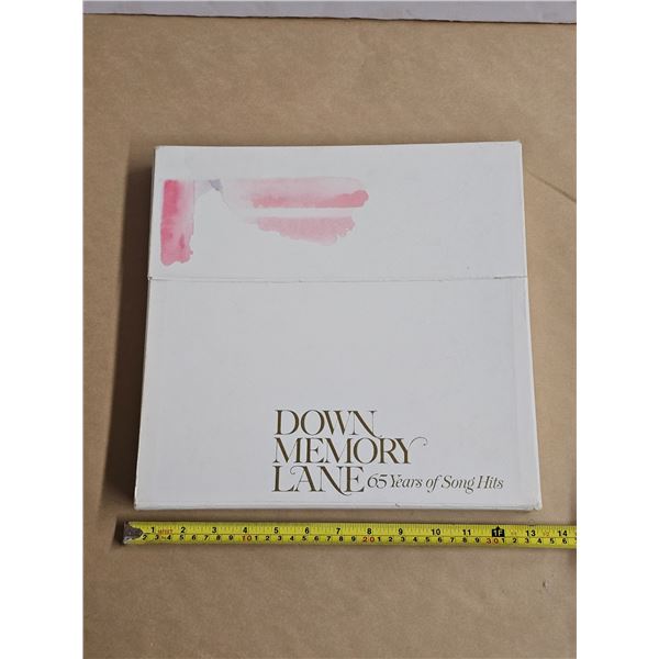 Vintage Vinyl Record Set “Down Memory Lane” (10 Albums)