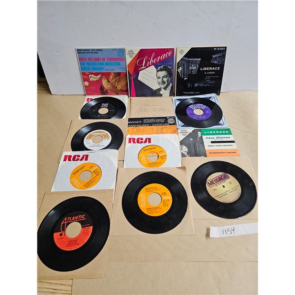 (11) Vintage Vinyl Records, Assorted Genre