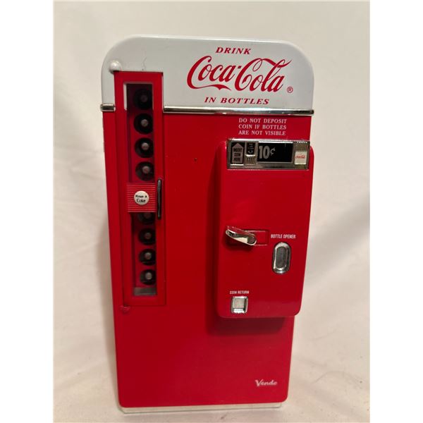 DieCast metal musical BANKplays "its the real thing" replica vending machine Enesco 1994