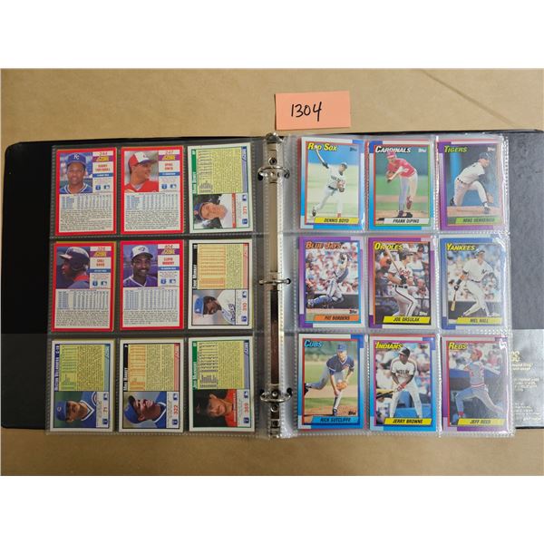 Assorted Baseball Cards 1990 (7 pages)