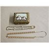 Image 1 : Jewelry Box w/ (2) Necklaces