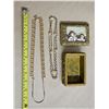 Image 2 : Jewelry Box w/ (2) Necklaces