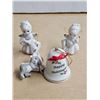 Image 3 : Assorted Xmas Porcelain Figurines