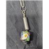 Image 3 : Necklace w/ Silver Chain, Marked "925 Italy"