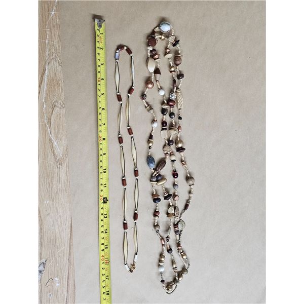 (2) Beaded Necklaces