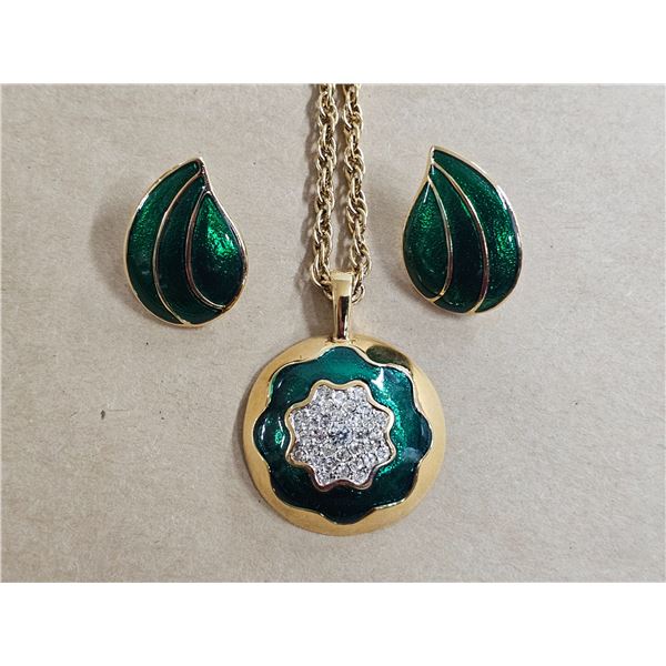 Nina Ricci Necklace, Fashion Earrings
