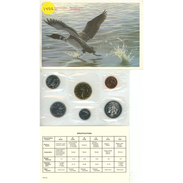 1991 Proof Like Set. Includes Scarce 1991 25 Cents.