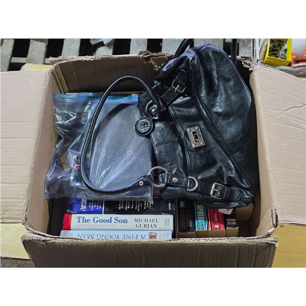 Box of misc items