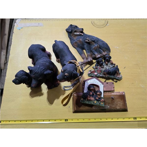 Rottweiler décor lot