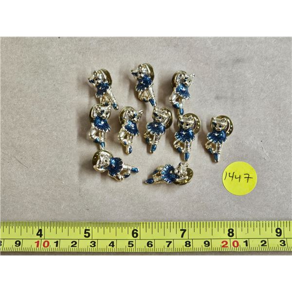 (10) Dancing Bear Pins