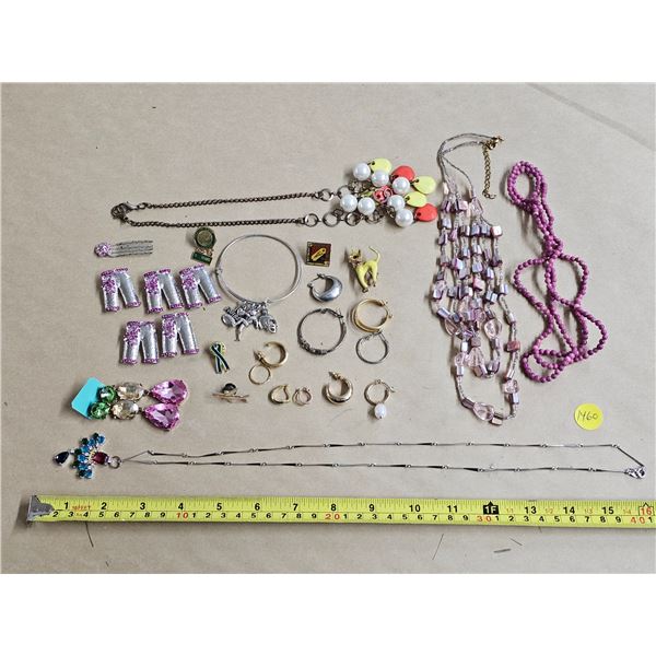 Assorted Lot of Jewelry and Pins