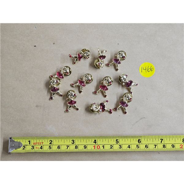(11) Dancing Bear Pins