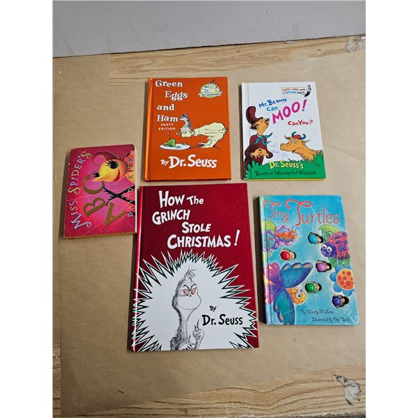 (5) Children’s Books, inc. “How the Grinch Stole Christmas”
