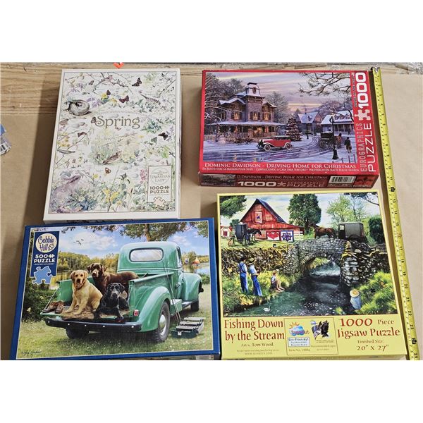 (4) Jigsaw Puzzles