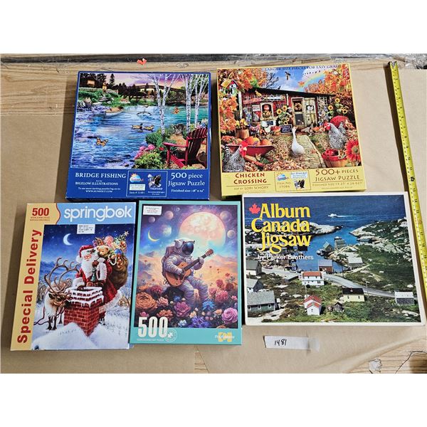 (5) Jigsaw Puzzles