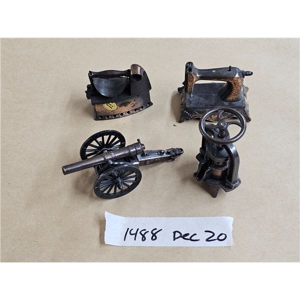 (4) Decorative Pencil Sharpeners